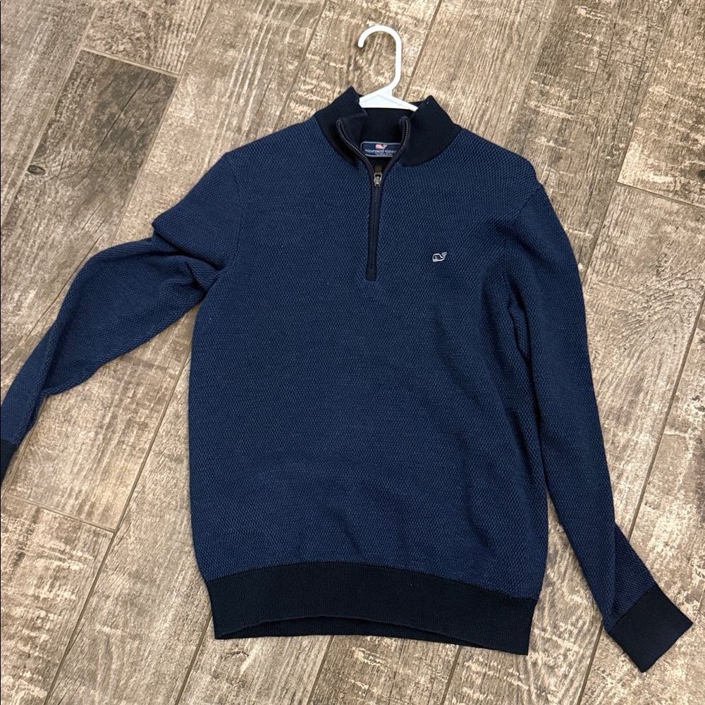 Men's Navy Vineyard Vines Blue Sweater